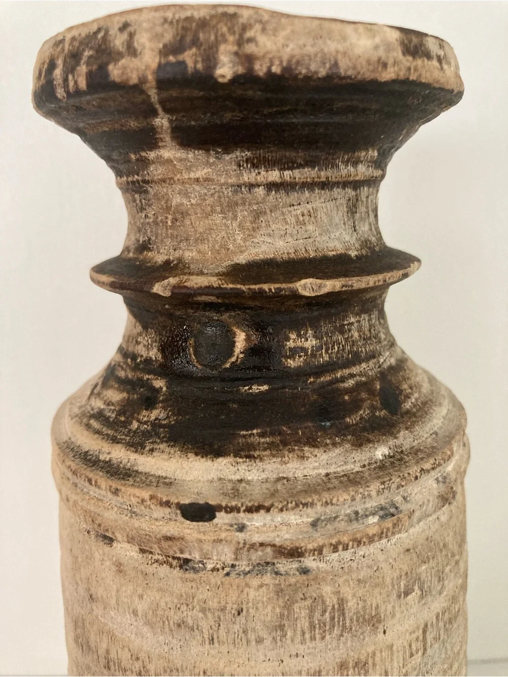 Reclaimed Wooden Water Pot - Picture 5 of 10